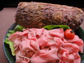 クリスマスにローストビーフ